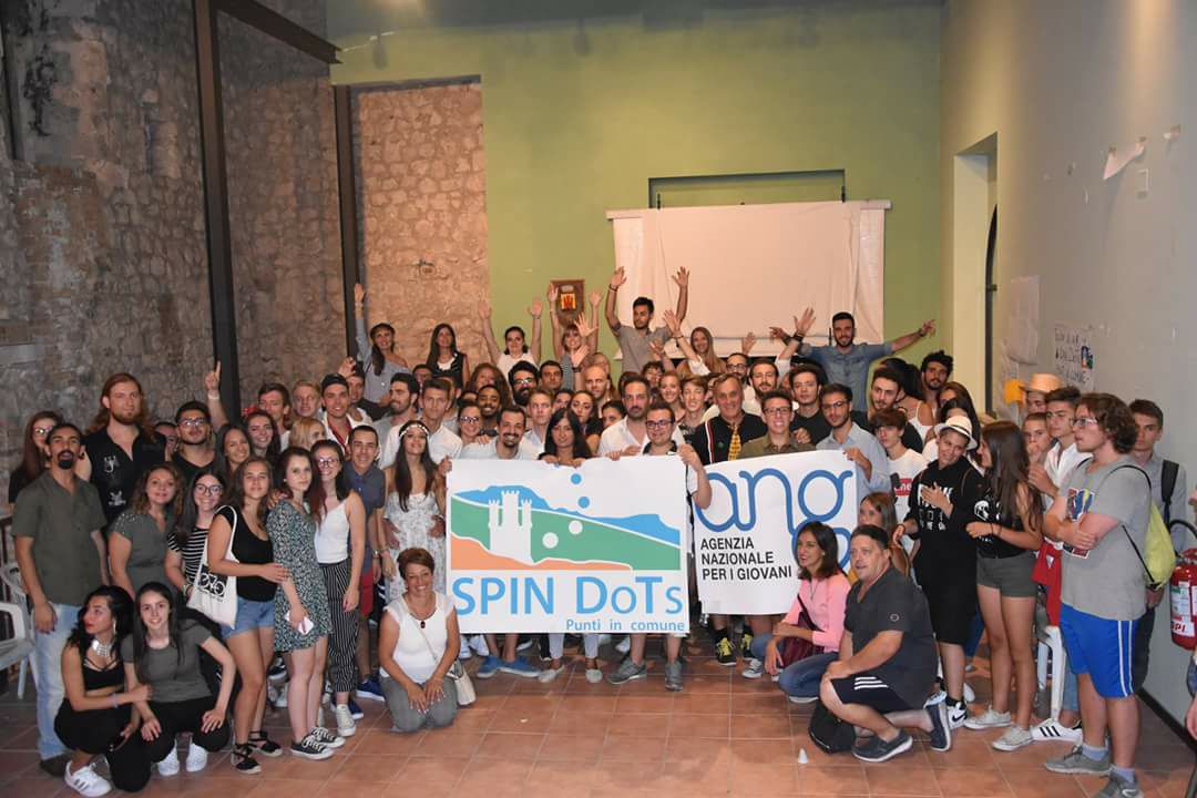 i partecipanti del progetto Spin DoTs di Roccacasale